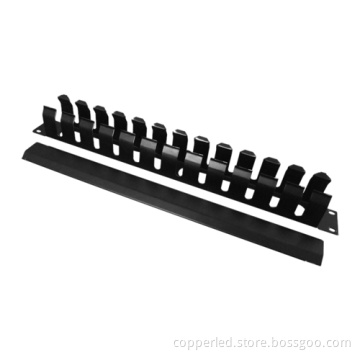 Cable Management Plastic 1u